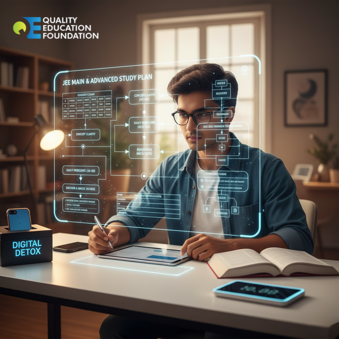 Quality Education Foundation / Online JEE Exam 2025 faridabad