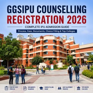 GGSIPU Counselling Registration 2026: Complete IPU Admission Process, Fees & Choice Filling Guide