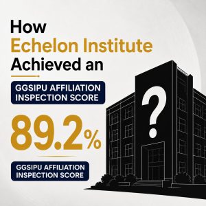 How Echelon Institute Achieved an 89.2% GGSIPU Affiliation Inspection Score