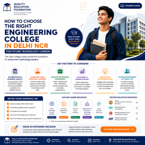 HOW TO CHOOSE THE RIGHT ENGINEERING COLLEGE IN DELHI NCR