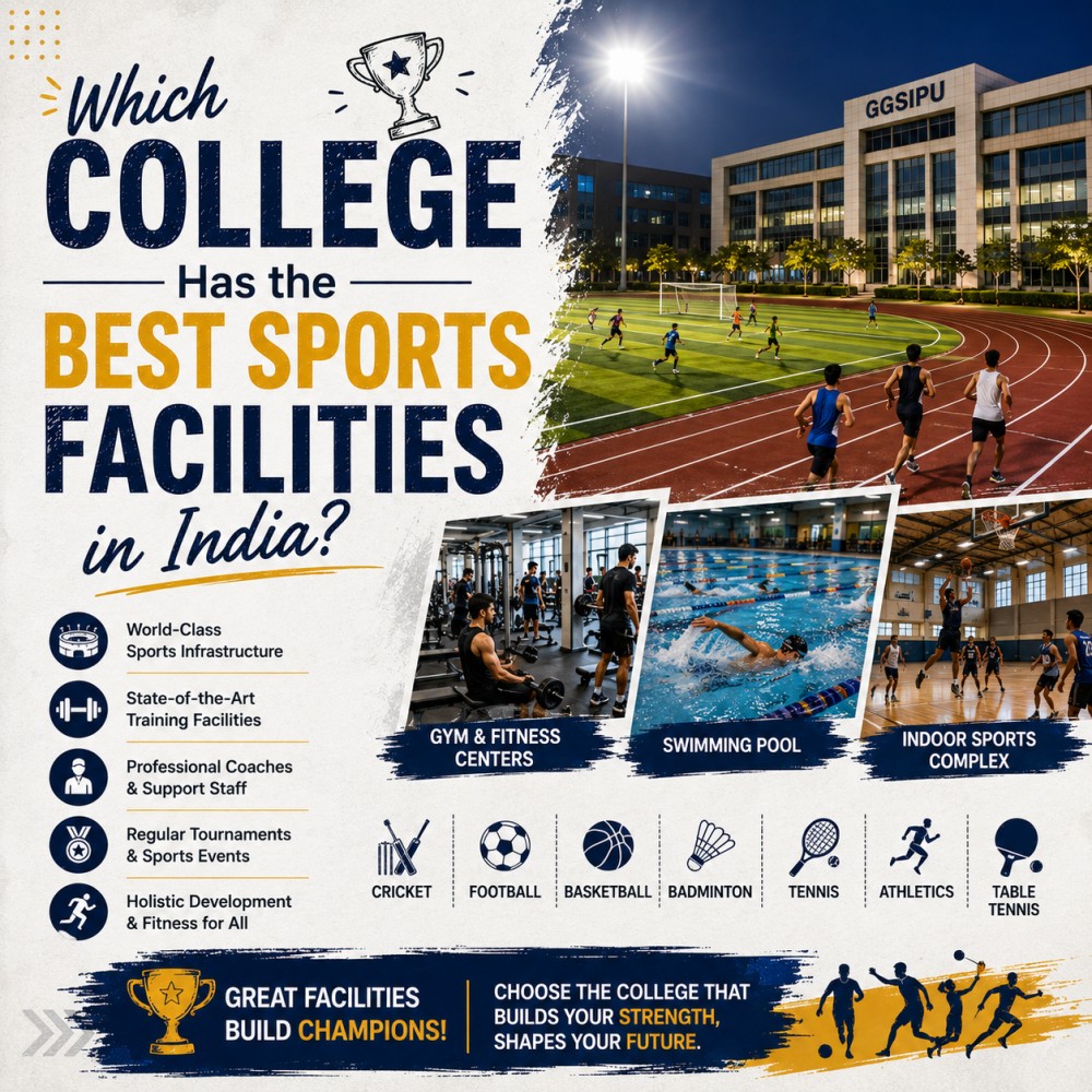 Which College Has the Best Sports Facilities in India?