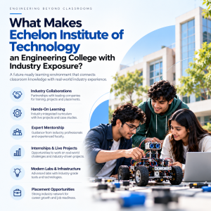 What Makes Echelon Institute of Technology an Engineering College with Industry Exposure?
