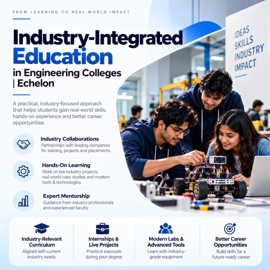Industry-Integrated Education in Engineering Colleges | Echelon