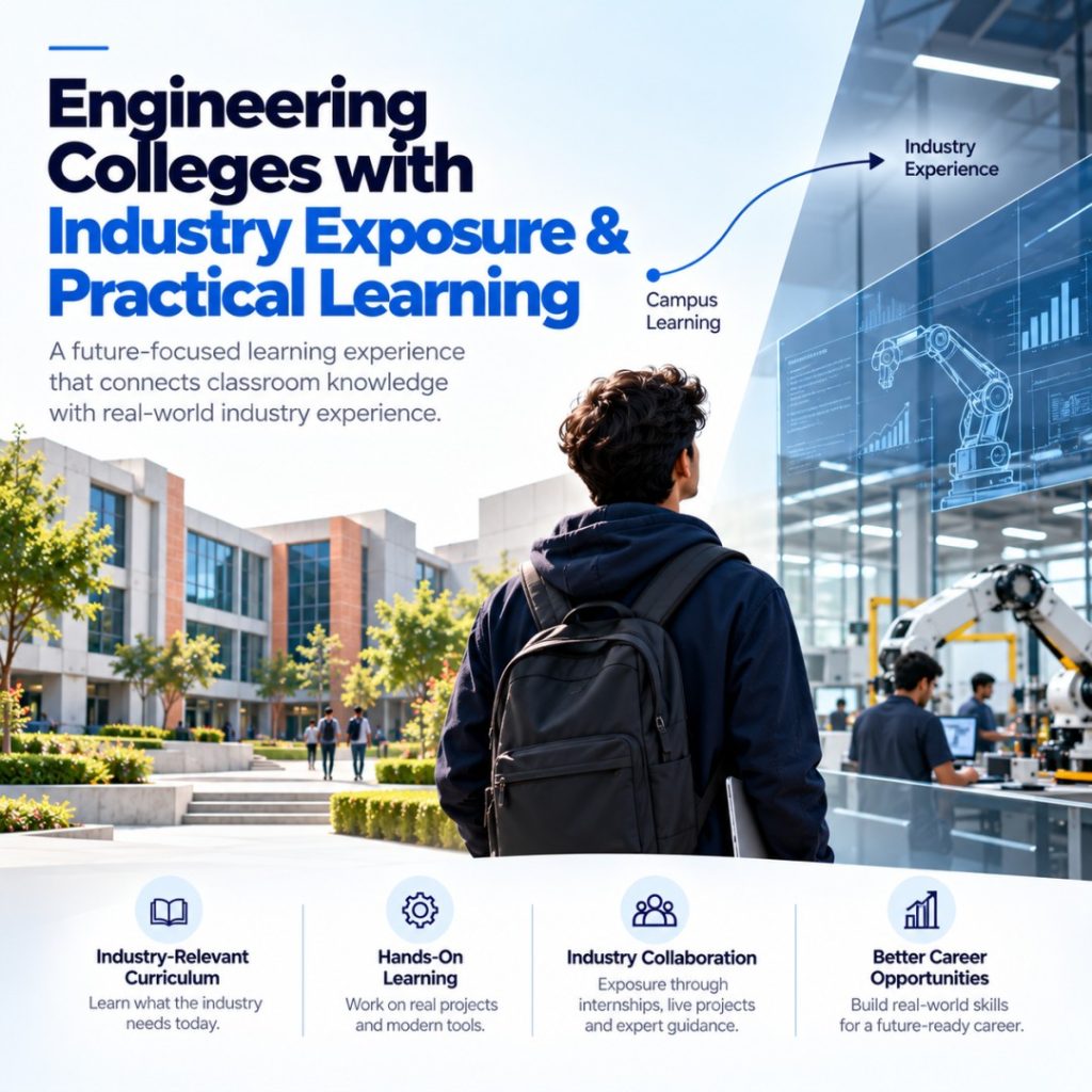 Engineering Colleges with Industry Exposure & Practical Learning 2 Engineering Colleges with Industry Exposure & Practical Learning