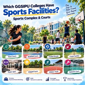 Which GGSIPU Colleges Have Sports Facilities? | Sports Complex & Courts