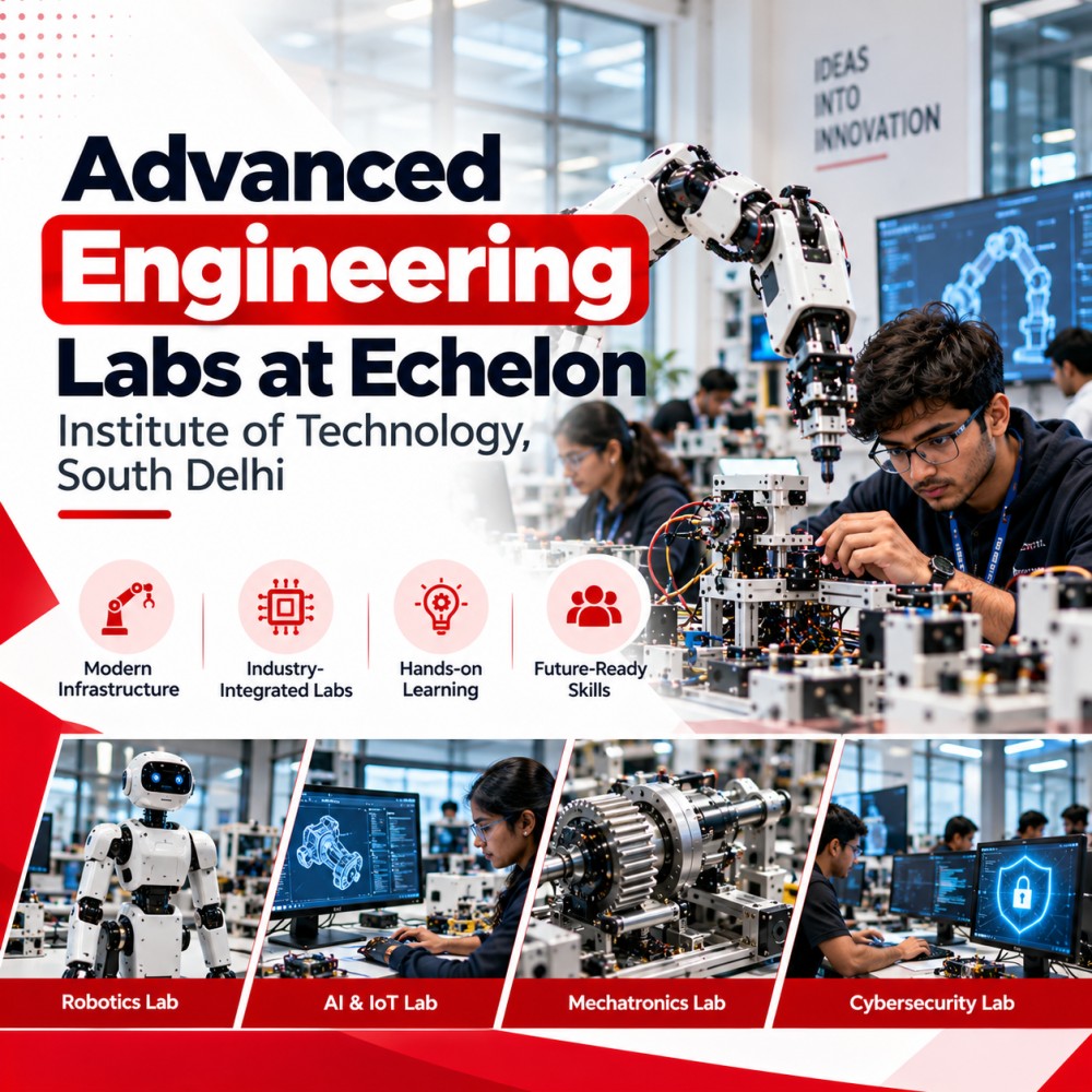 Advanced Engineering Labs at Echelon Institute of Technology, South Delhi
