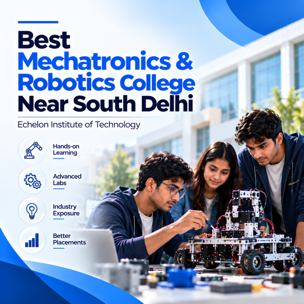 Best Mechatronics & Robotics College Near South Delhi | Echelon