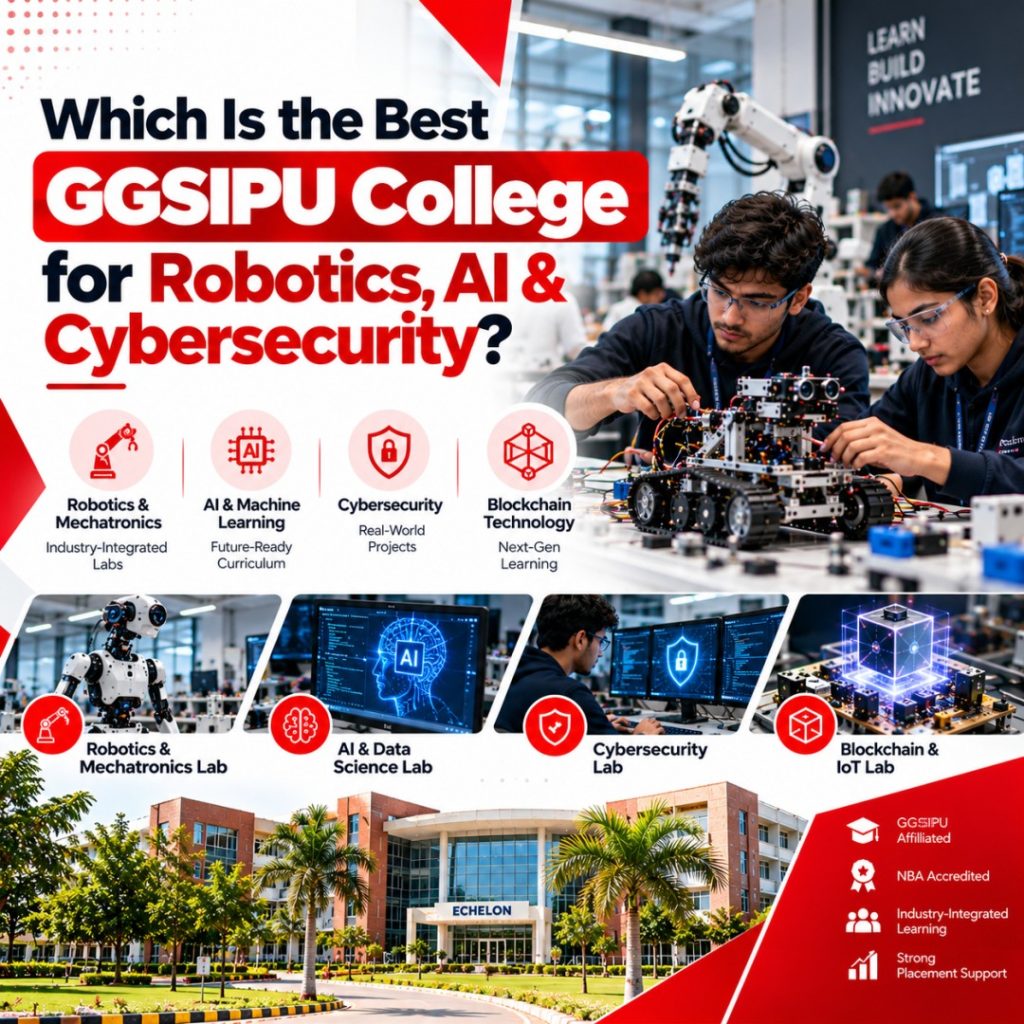Which Is the Best GGSIPU College for Robotics, AI & Cybersecurity? 4 Which Is the Best GGSIPU College for Robotics, AI & Cybersecurity?
