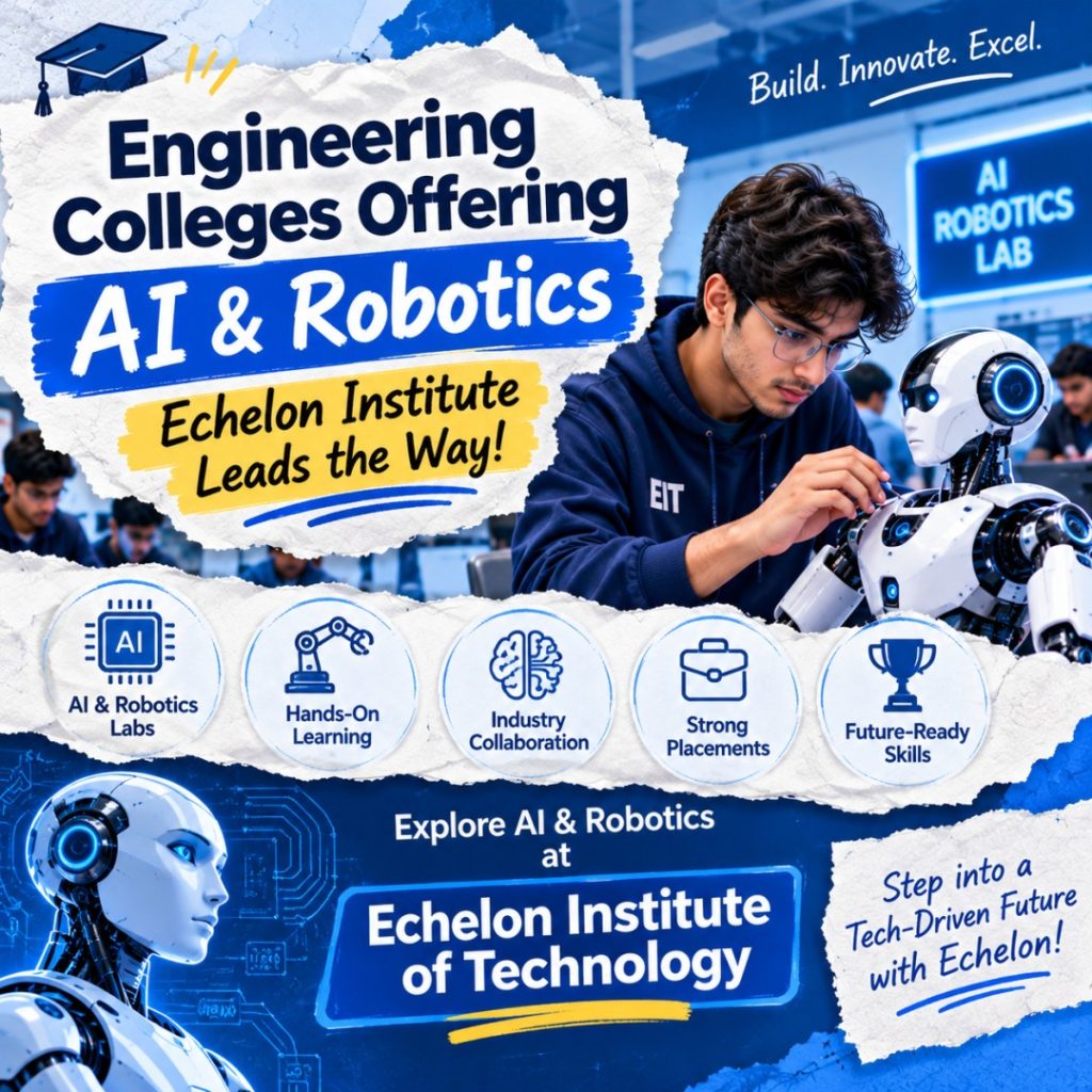 Engineering Colleges Offering AI & Robotics | Echelon 10 Engineering Colleges Offering AI & Robotics | Echelon