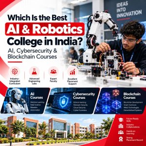 Which Is the Best AI & Robotics College in India? AI, Cybersecurity & Blockchain Courses